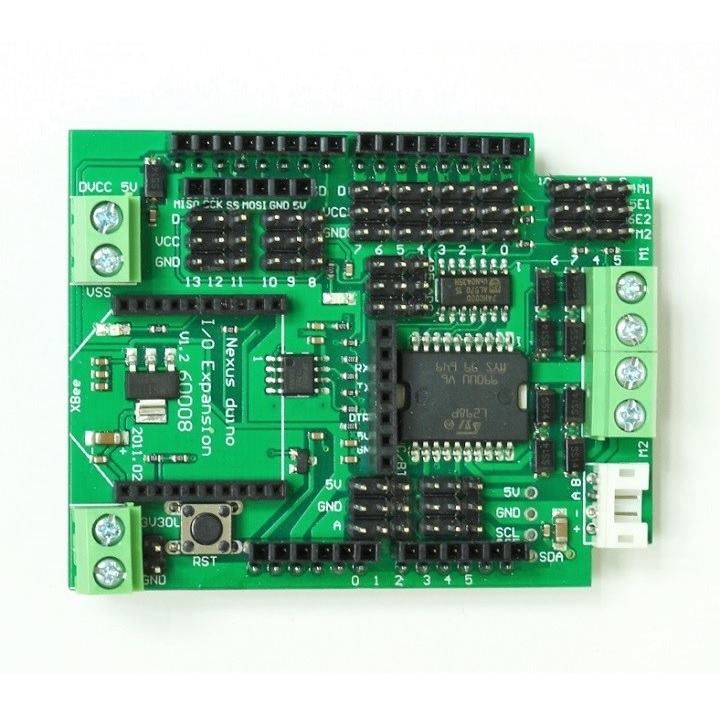 Arduino 328互換コントローラー用 IO拡張シールド(22006)
