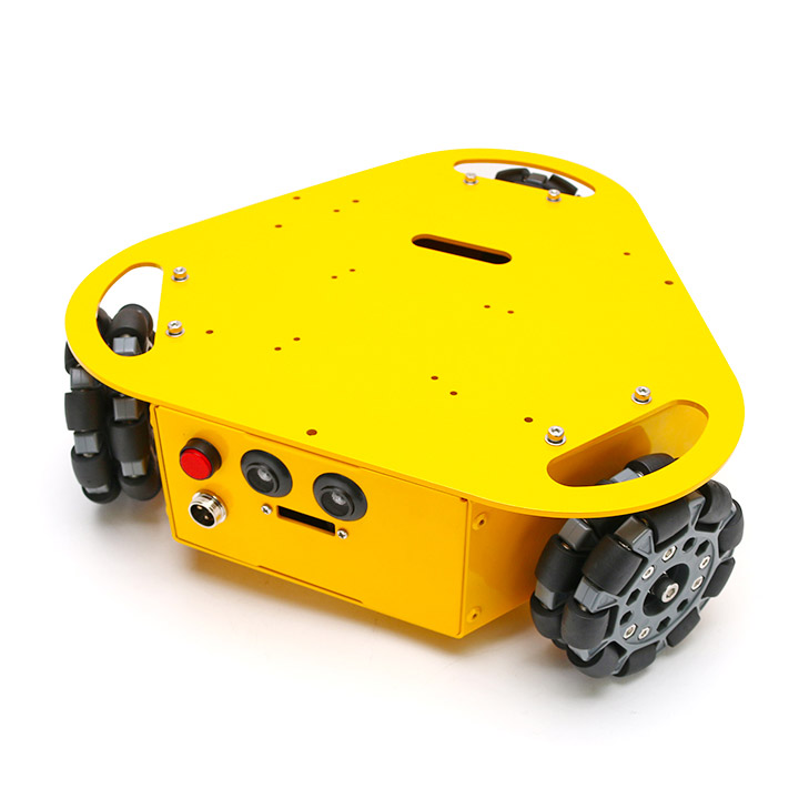 3WDオムニホイールロボット(三角タイプ） (10003) : ロボットショップ / Robot Shop ロボット関連商品の専門店