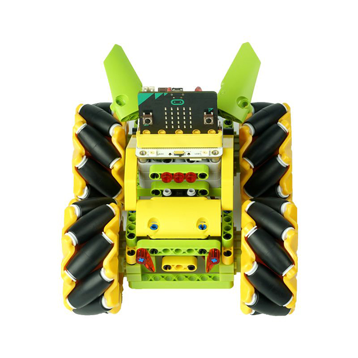 (セット) micro:bit Wonder Rugged Car（Yellow）[EF08212] 【micro:bit付属】