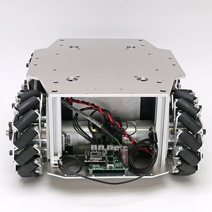 ROS対応 全方向移動台車ロボット メカナムローバーVer2.1