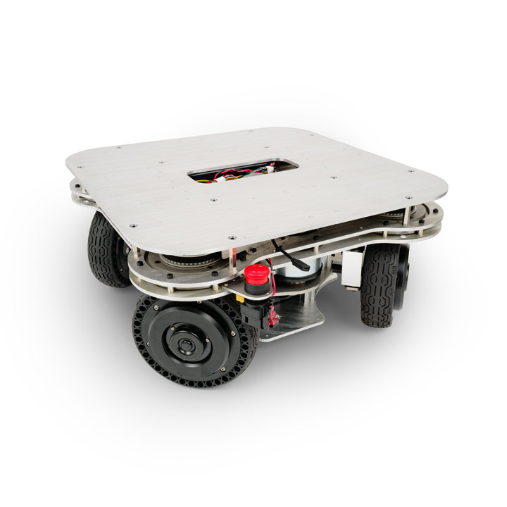 四輪独立ステアリング駆動式 ROS対応台車ロボット 4WDSローバーX120A