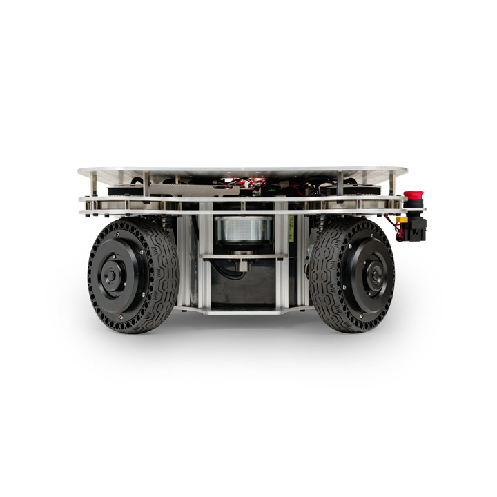 四輪独立ステアリング駆動式 ROS対応台車ロボット 4WDSローバーX120A
