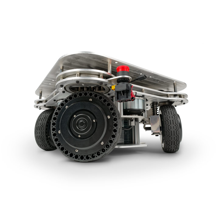 四輪独立ステアリング駆動式 ROS対応台車ロボット 4WDSローバー X120A