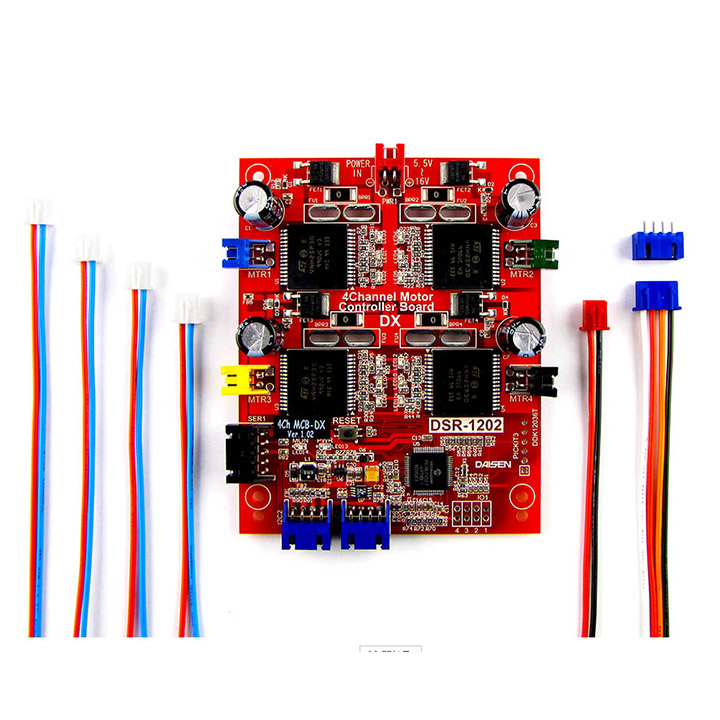 4CHモーターコントローラ 　 型番：DSR-1202