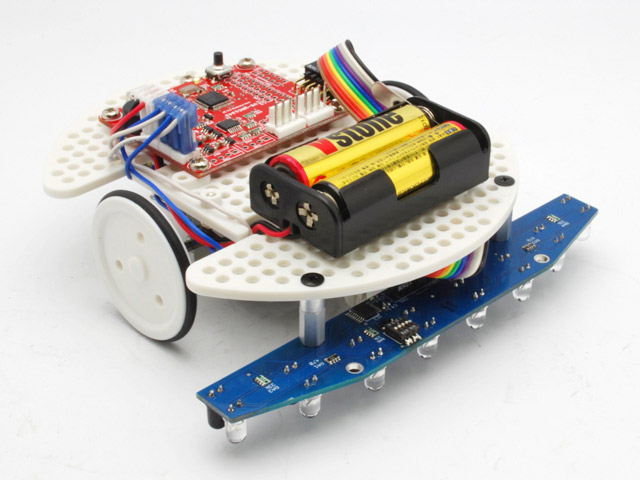 プログラミングロボット_8連赤外線センサーボード付き