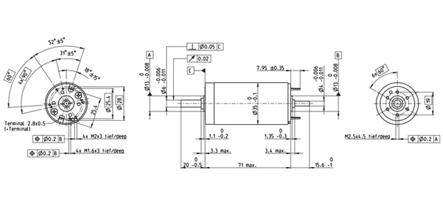 273752 （RE35 90W 15V） 【maxon】 : ロボットショップ / Robot Shop ...